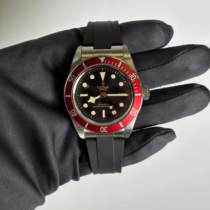 Tudor Black Bay 41mm Black Dial Watch Ref# 7941A1A0RU - Happy Jewelers Fine Jewelry Lifetime Warranty