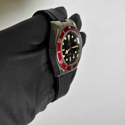 Tudor Black Bay 41mm Black Dial Watch Ref# 7941A1A0RU - Happy Jewelers Fine Jewelry Lifetime Warranty