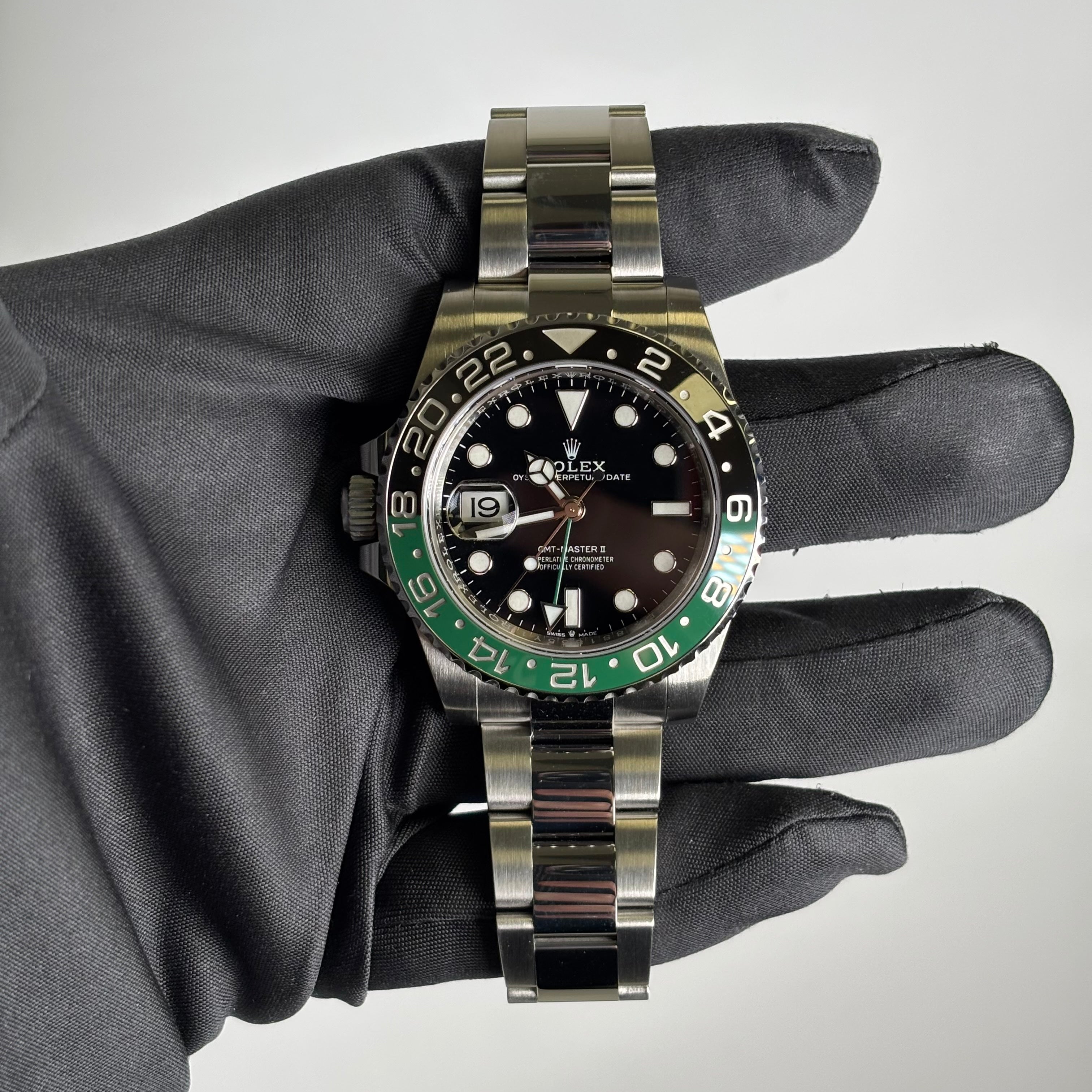 Rolex GMT-Master II 40mm Black Dial Watch Ref# 126720VTNR - Happy Jewelers Fine Jewelry Lifetime Warranty
