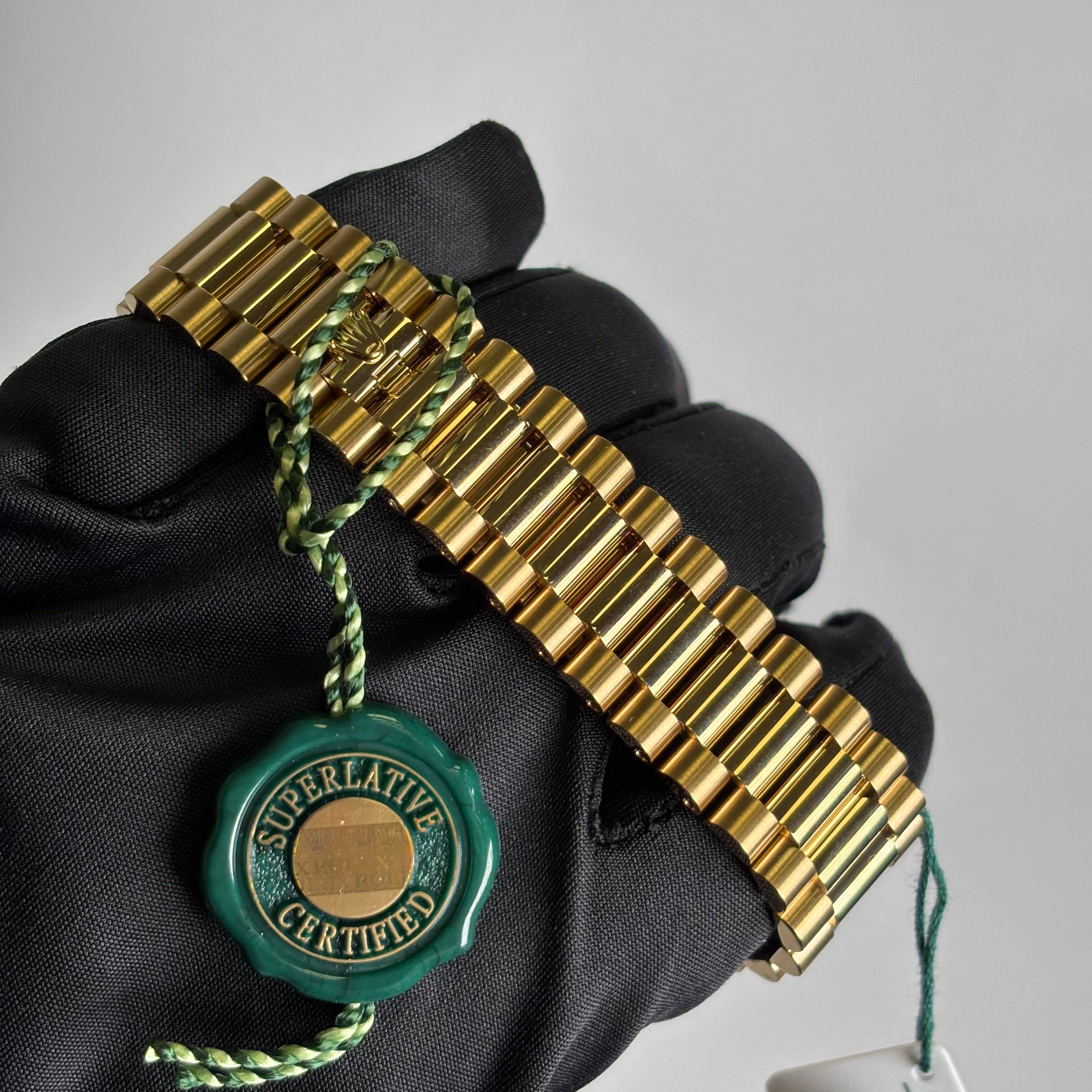 Rolex Day-Date 40mm Green Dial Watch Ref# 228238 - Happy Jewelers Fine Jewelry Lifetime Warranty