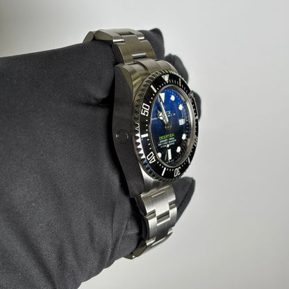 Rolex Sea-Dweller 44mm Black/Blue Dial Watch Ref# 136660 - Happy Jewelers Fine Jewelry Lifetime Warranty
