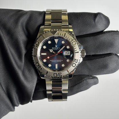Rolex Yacht-Master 40mm Blue Dial Watch Ref# 116622 - Happy Jewelers Fine Jewelry Lifetime Warranty