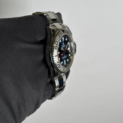 Rolex Yacht-Master 40mm Blue Dial Watch Ref# 116622 - Happy Jewelers Fine Jewelry Lifetime Warranty