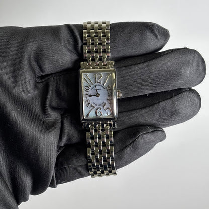 Franck Muller Long Island 18mm MOP Dial Watch Ref# 802 QZ REL MOP - Happy Jewelers Fine Jewelry Lifetime Warranty