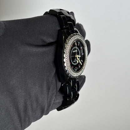 Chanel J12 42mm Black Dial Watch Ref# H2014 - Happy Jewelers Fine Jewelry Lifetime Warranty