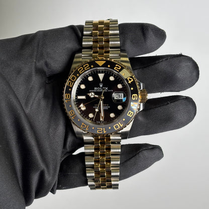 Rolex GMT-Master II 40mm Black Dial Watch Ref# 126713GRNR - Happy Jewelers Fine Jewelry Lifetime Warranty