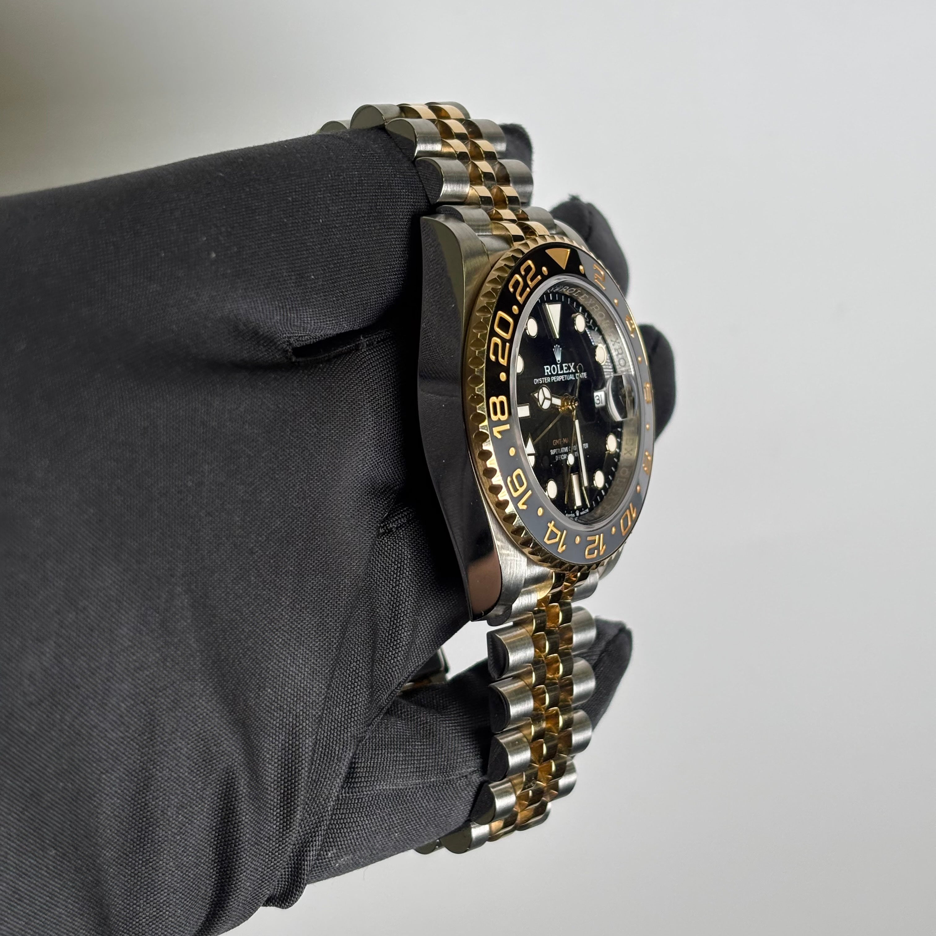 Rolex GMT-Master II 40mm Black Dial Watch Ref# 126713GRNR - Happy Jewelers Fine Jewelry Lifetime Warranty
