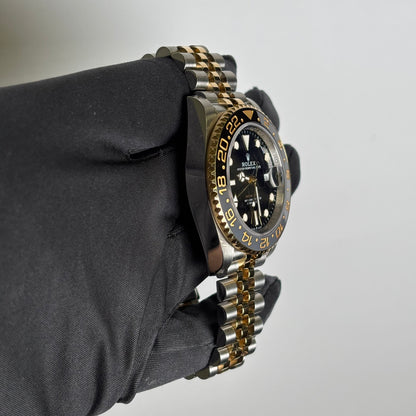Rolex GMT-Master II 40mm Black Dial Watch Ref# 126713GRNR - Happy Jewelers Fine Jewelry Lifetime Warranty
