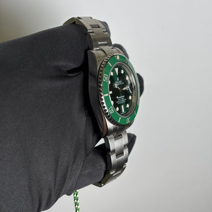 Rolex Submariner 40mm Green Dial Watch Ref# 116610LV - Happy Jewelers Fine Jewelry Lifetime Warranty