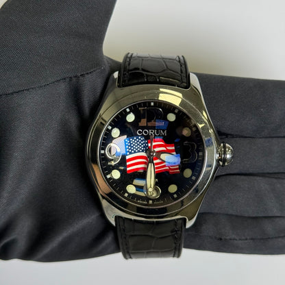 Concord Bubble 45mm Black Dial Watch Ref# 163.150.23 - Happy Jewelers Fine Jewelry Lifetime Warranty
