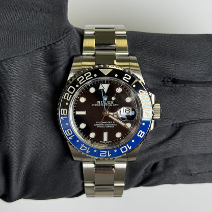 Rolex GMT-Master II Black Dial Watch Ref# 116710BLNR - Happy Jewelers Fine Jewelry Lifetime Warranty