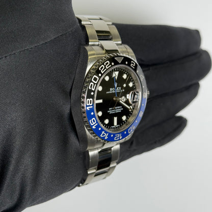 Rolex GMT-Master II Black Dial Watch Ref# 116710BLNR - Happy Jewelers Fine Jewelry Lifetime Warranty