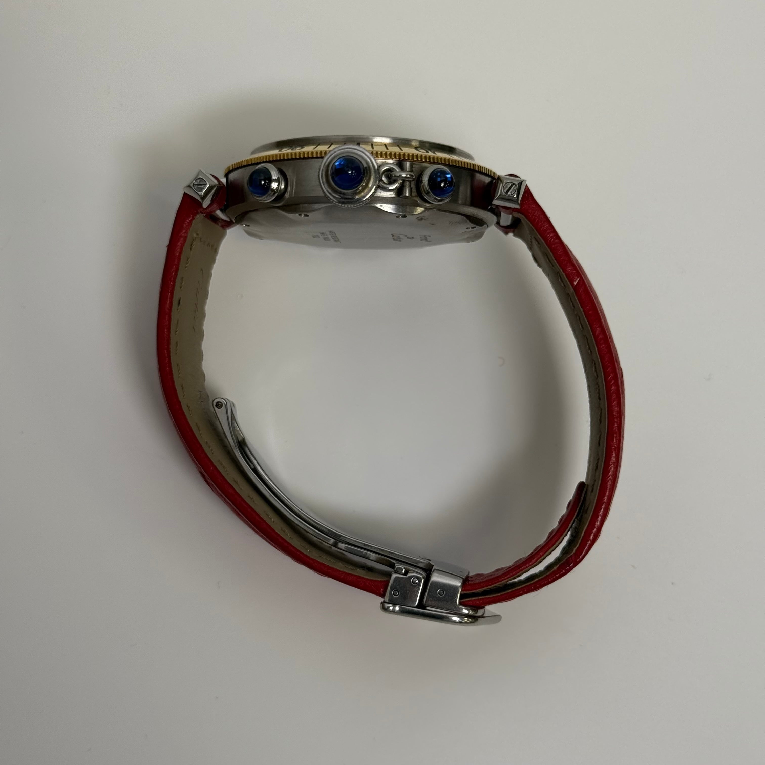 Cartier Pasha 38mm Silver Dial Watch Ref# W31011H3 - Happy Jewelers Fine Jewelry Lifetime Warranty