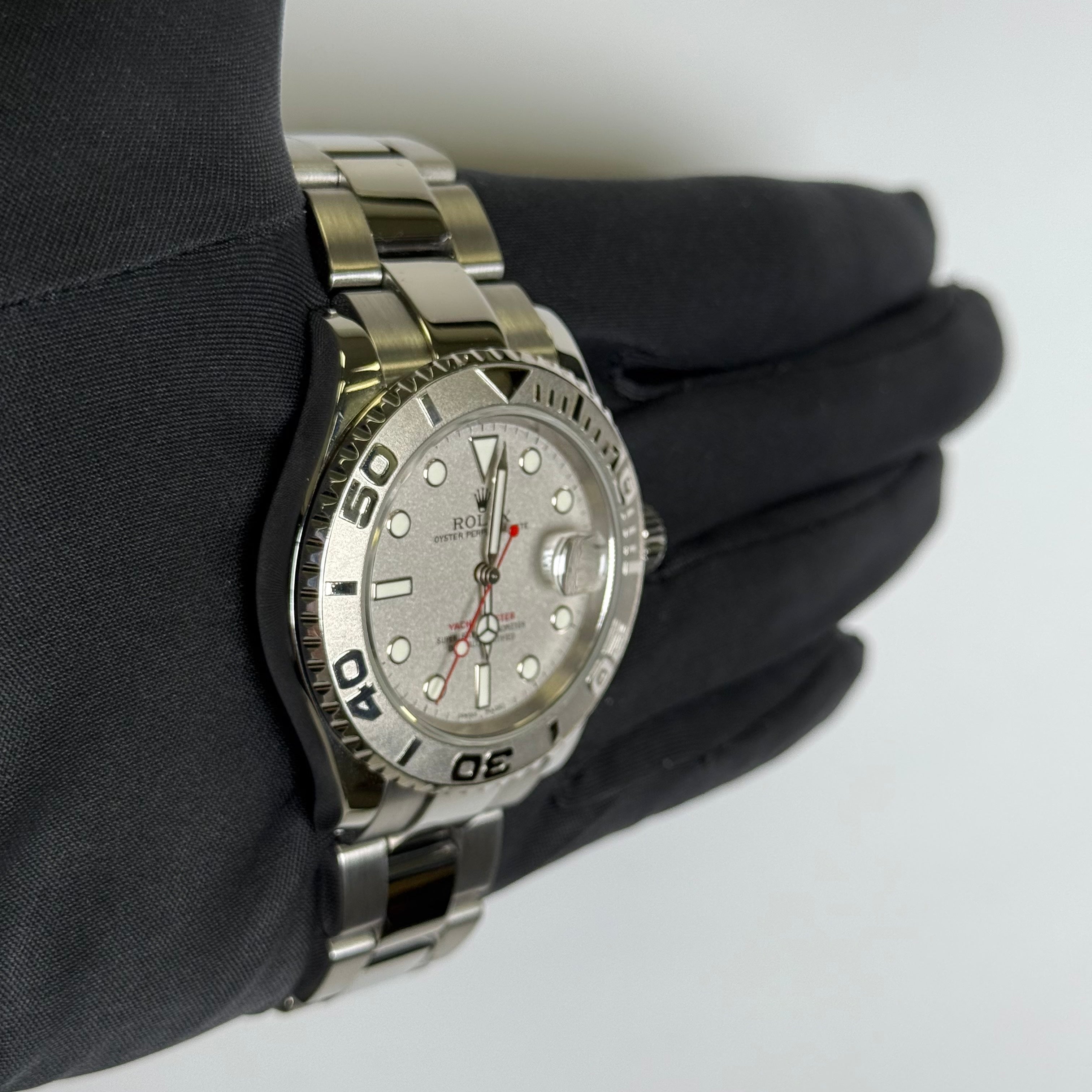 Rolex Yacht-Master 40mm Silver Dial Watch Ref# 16622 - Happy Jewelers Fine Jewelry Lifetime Warranty