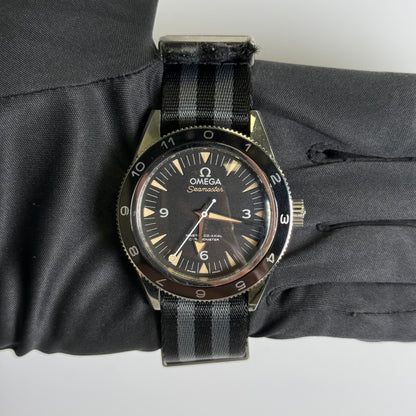 Omega Seamaster 41mm Black Dial Watch Ref# 233.32.41.21.01.001 - Happy Jewelers Fine Jewelry Lifetime Warranty
