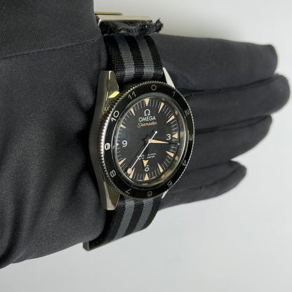 Omega Seamaster 41mm Black Dial Watch Ref# 233.32.41.21.01.001 - Happy Jewelers Fine Jewelry Lifetime Warranty