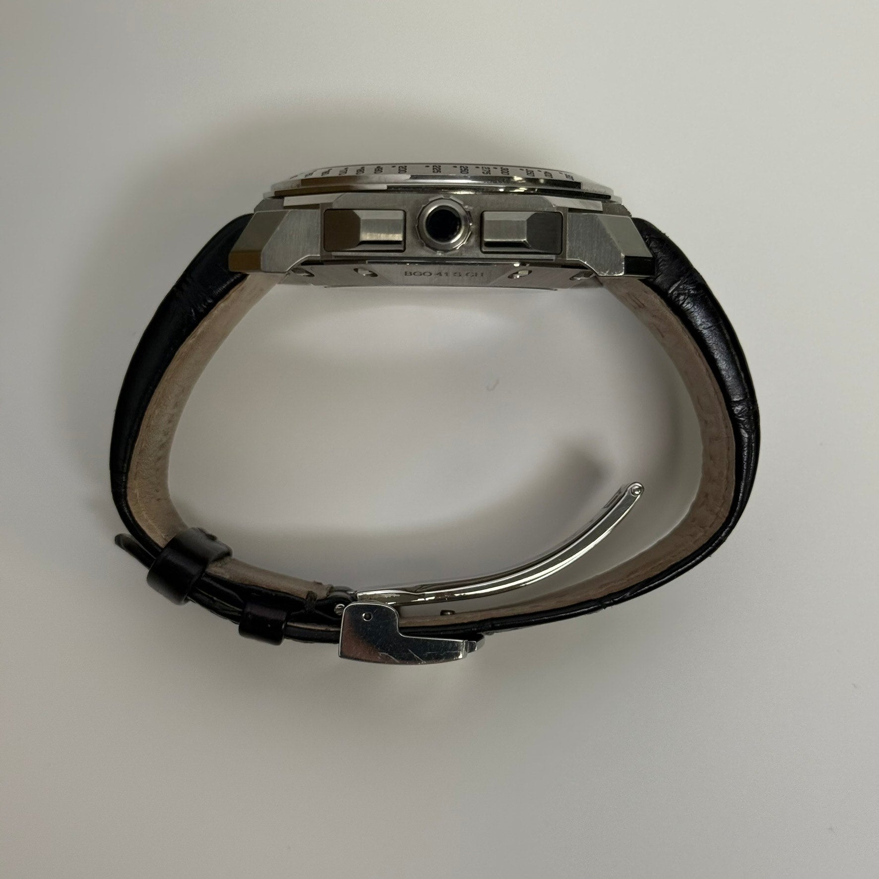 Bvlgari Octo Velocissimo 41mm Black Dial Watch Ref# BGO41SCH - Happy Jewelers Fine Jewelry Lifetime Warranty