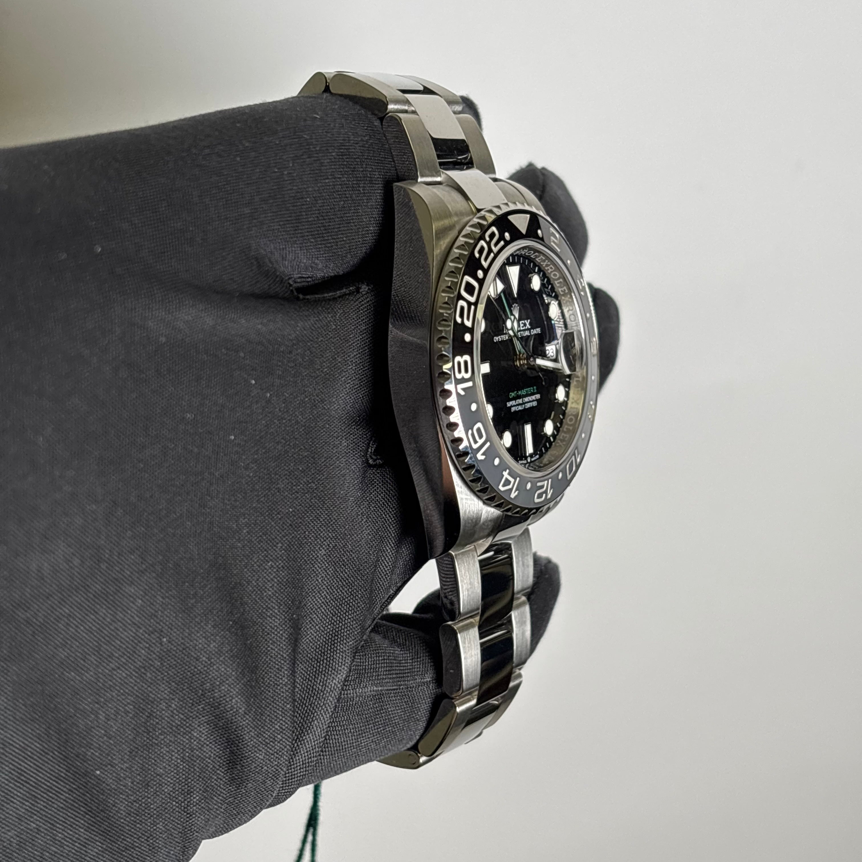 Rolex GMT-Master II 40mm Black Dial Watch Ref# 126710GRNR - Happy Jewelers Fine Jewelry Lifetime Warranty