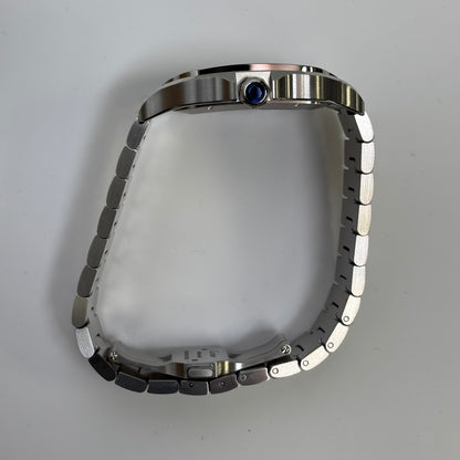 Cartier Santos 40mm Blue Dial Watch Ref# WSSA0071 - Happy Jewelers Fine Jewelry Lifetime Warranty