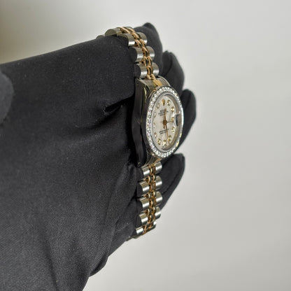 Rolex Datejust 26mm MOP Dial Watch Ref# 69173 - Happy Jewelers Fine Jewelry Lifetime Warranty