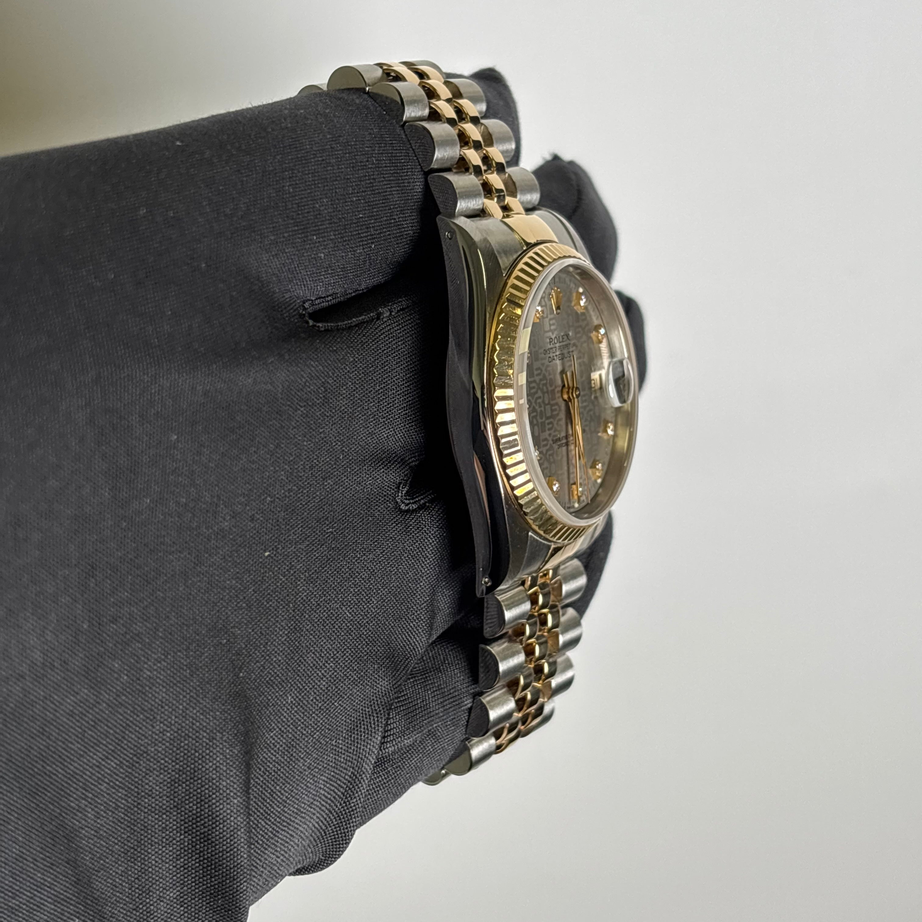 Rolex Datejust 36mm Silver Dial Watch Ref# 16233 - Happy Jewelers Fine Jewelry Lifetime Warranty