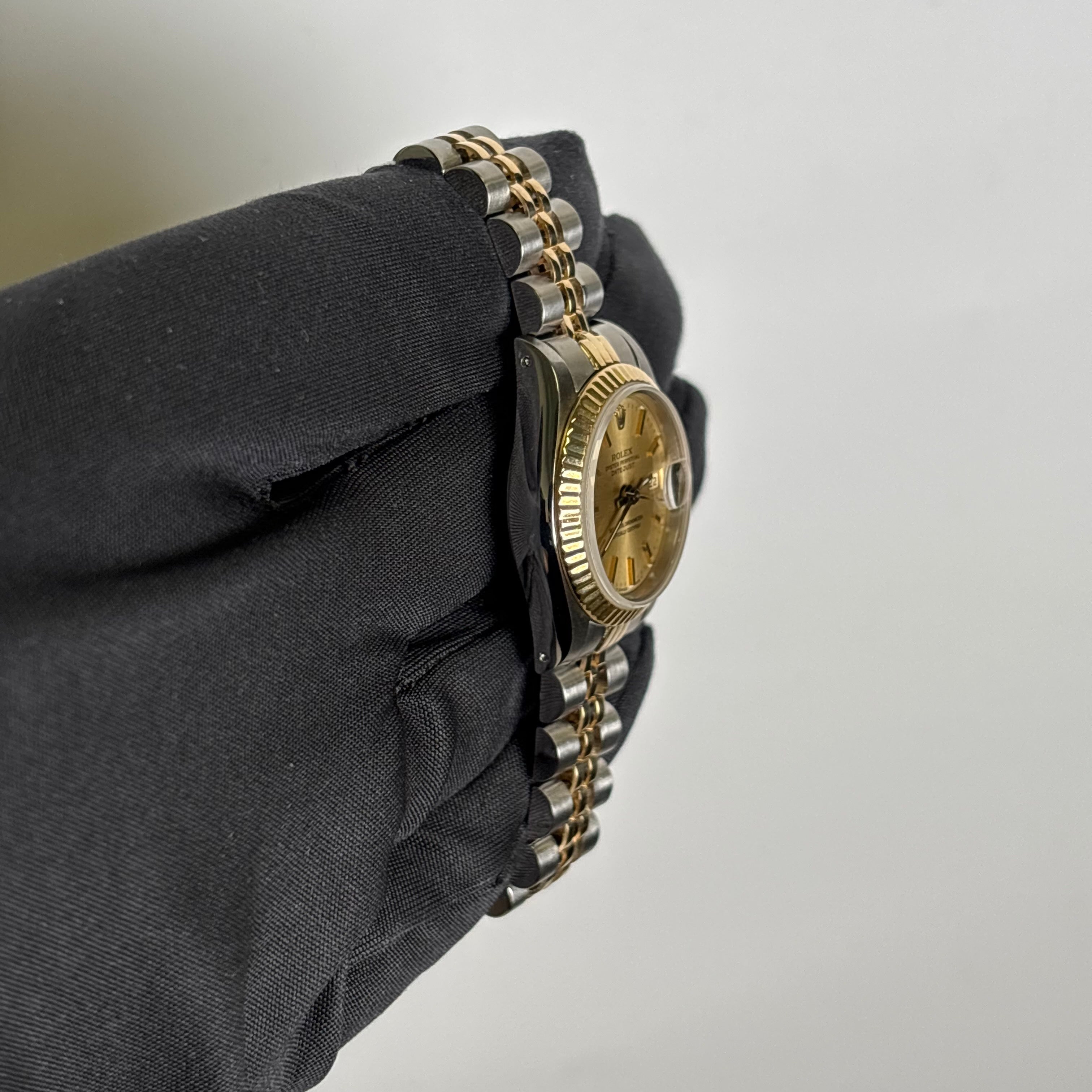 Rolex Datejust 26mm Champagne Dial Watch Ref# 69173 - Happy Jewelers Fine Jewelry Lifetime Warranty