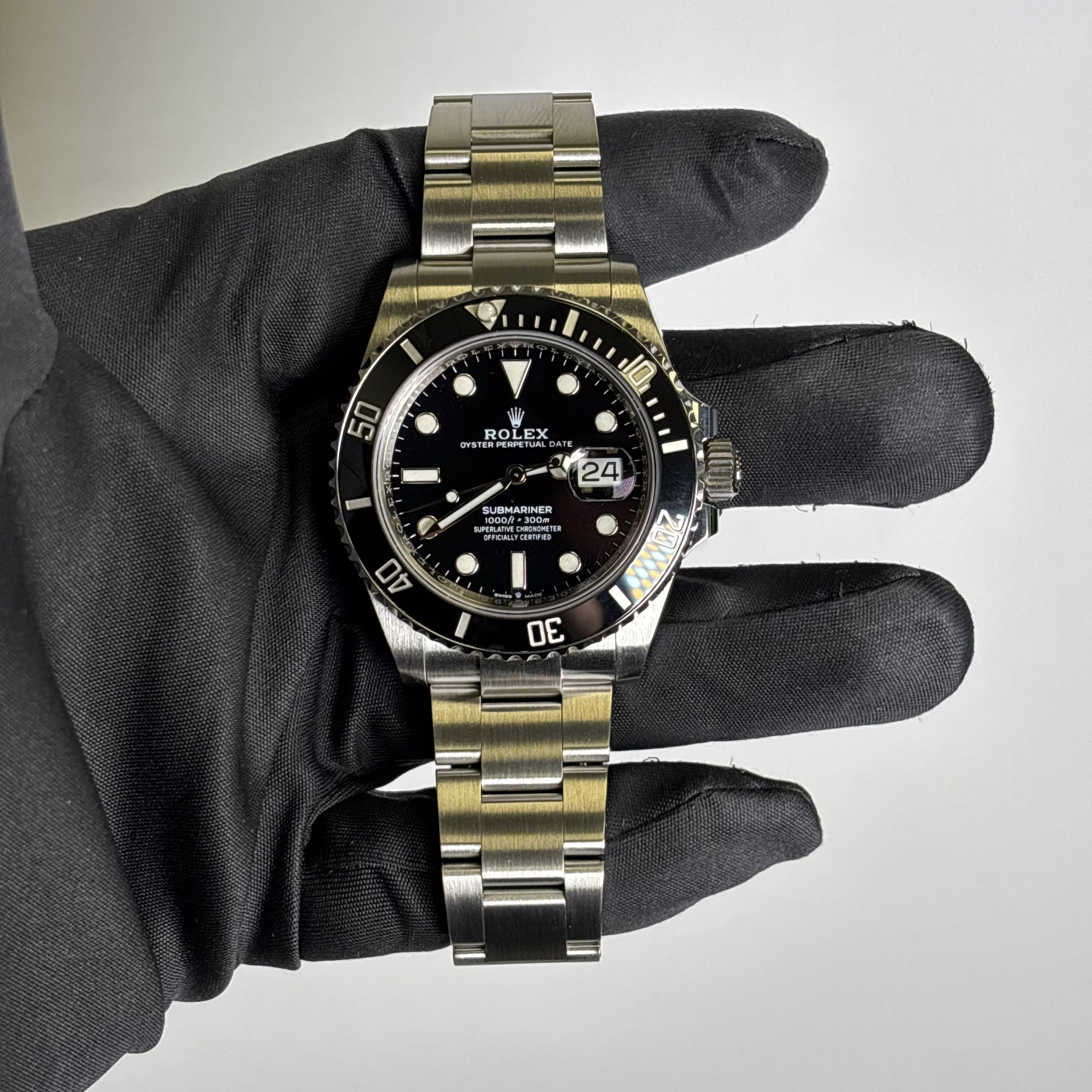 Rolex Submariner 41mm Black Dial Watch Ref# 126610LN - Happy Jewelers Fine Jewelry Lifetime Warranty