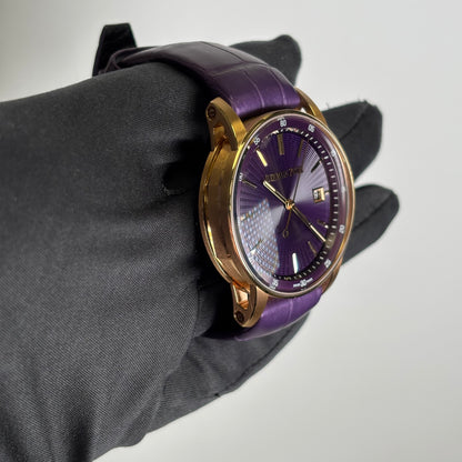 Audemars Piguet Code 11.59 41mm Purple Dial Watch Ref# 15210OR.OO.A616CR.01 - Happy Jewelers Fine Jewelry Lifetime Warranty