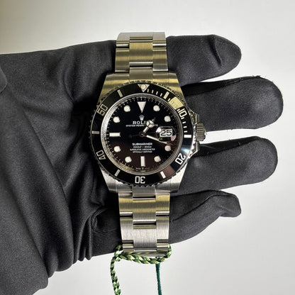 Rolex Submariner 41mm Black Dial Watch Ref# 126610LN - Happy Jewelers Fine Jewelry Lifetime Warranty