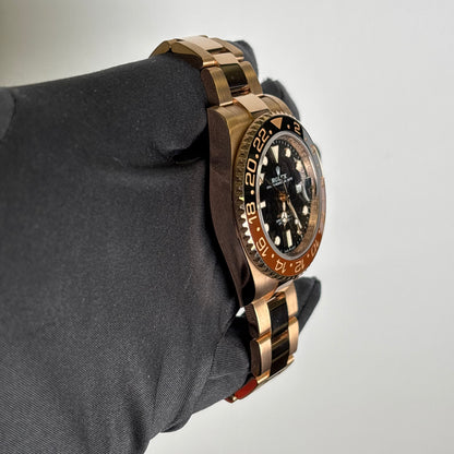 Rolex GMT-Master II 40mm Black Dial Watch Ref# 126715CHNR - Happy Jewelers Fine Jewelry Lifetime Warranty