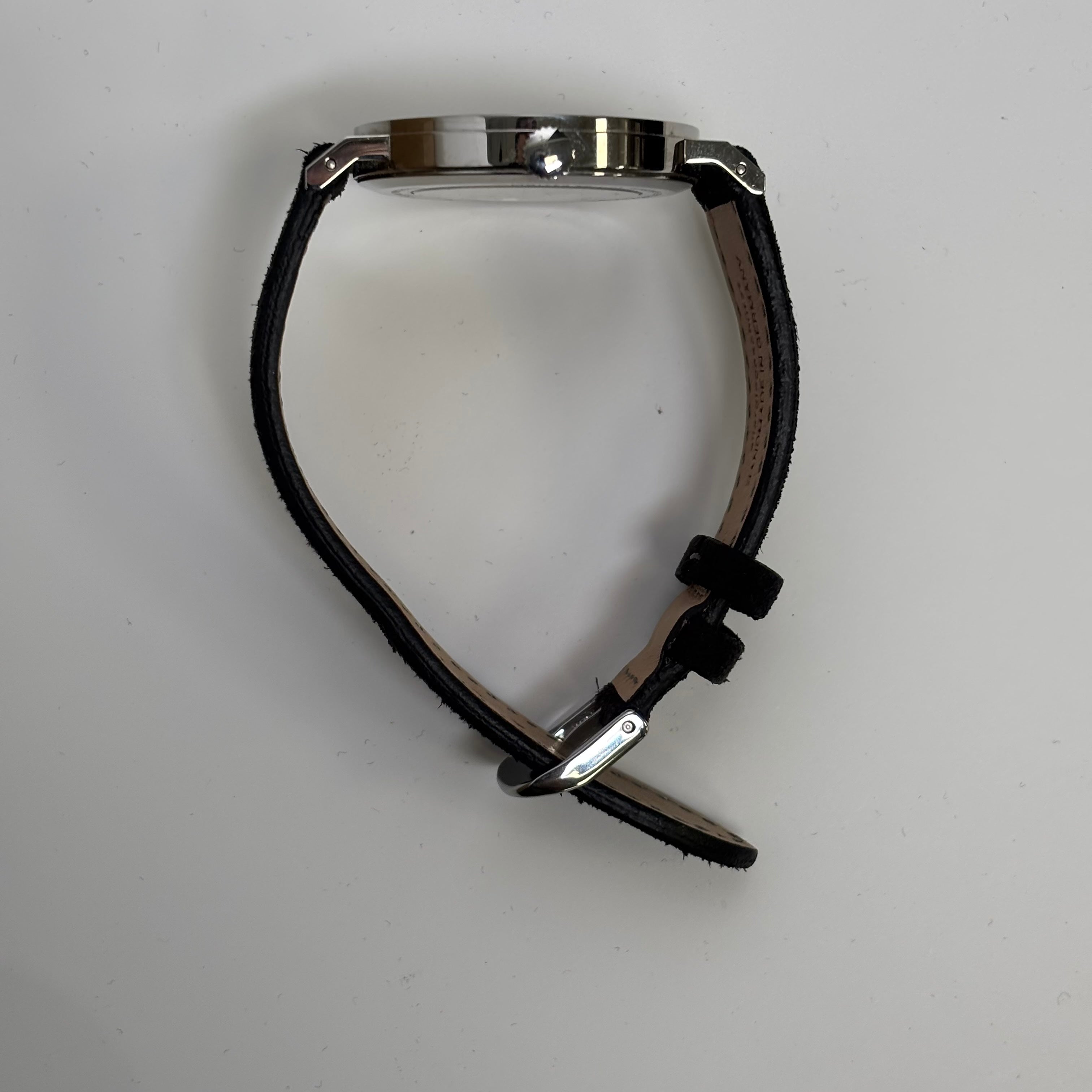 Nomos Tangente 37.5mm Black Dial Watch Ref# 179.S19 - Happy Jewelers Fine Jewelry Lifetime Warranty