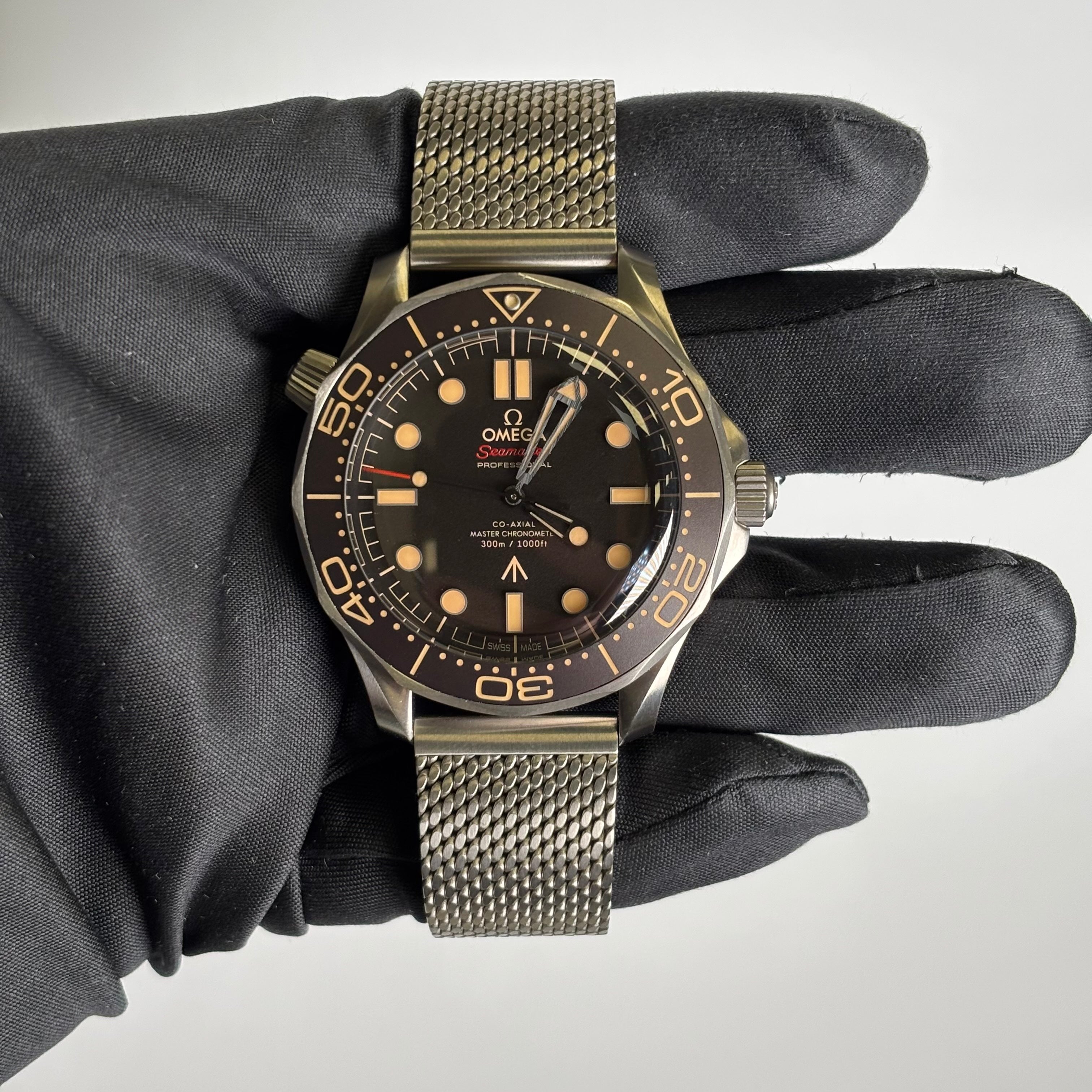Omega Seamaster 42mm Brown Dial Watch Ref# 210.90.42.20.01.001 - Happy Jewelers Fine Jewelry Lifetime Warranty