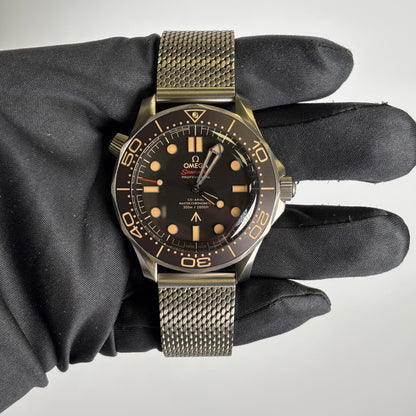 Omega Seamaster 42mm Brown Dial Watch Ref# 210.90.42.20.01.001 - Happy Jewelers Fine Jewelry Lifetime Warranty