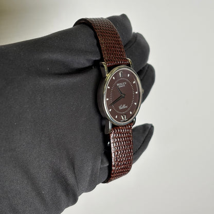 Rolex Cellini 33mm Maroon Dial Watch Ref# 5115/9 - Happy Jewelers Fine Jewelry Lifetime Warranty
