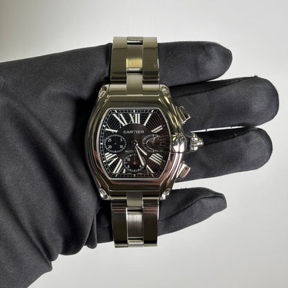 Cartier Roadster 43mm Black Dial Watch Ref# W62020X6 - Happy Jewelers Fine Jewelry Lifetime Warranty