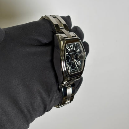 Cartier Roadster 43mm Black Dial Watch Ref# W62020X6 - Happy Jewelers Fine Jewelry Lifetime Warranty
