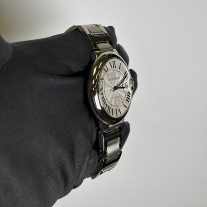 Cartier Ballon Bleu 42mm White Dial Watch Ref# WSBB0049 - Happy Jewelers Fine Jewelry Lifetime Warranty