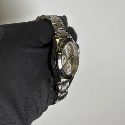 Omega Speedmaster 39mm Silver Dial Watch Ref# 3523.30.00 - Happy Jewelers Fine Jewelry Lifetime Warranty