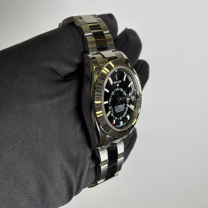 Rolex Sky-Dweller 42mm Black Dial Watch Ref# 336934 - Happy Jewelers Fine Jewelry Lifetime Warranty