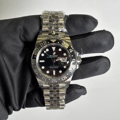 Rolex GMT-Master II 40mm Black Dial Ref# 126710GRNR - Happy Jewelers Fine Jewelry Lifetime Warranty