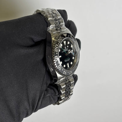 Rolex GMT-Master II 40mm Black Dial Ref# 126710GRNR - Happy Jewelers Fine Jewelry Lifetime Warranty