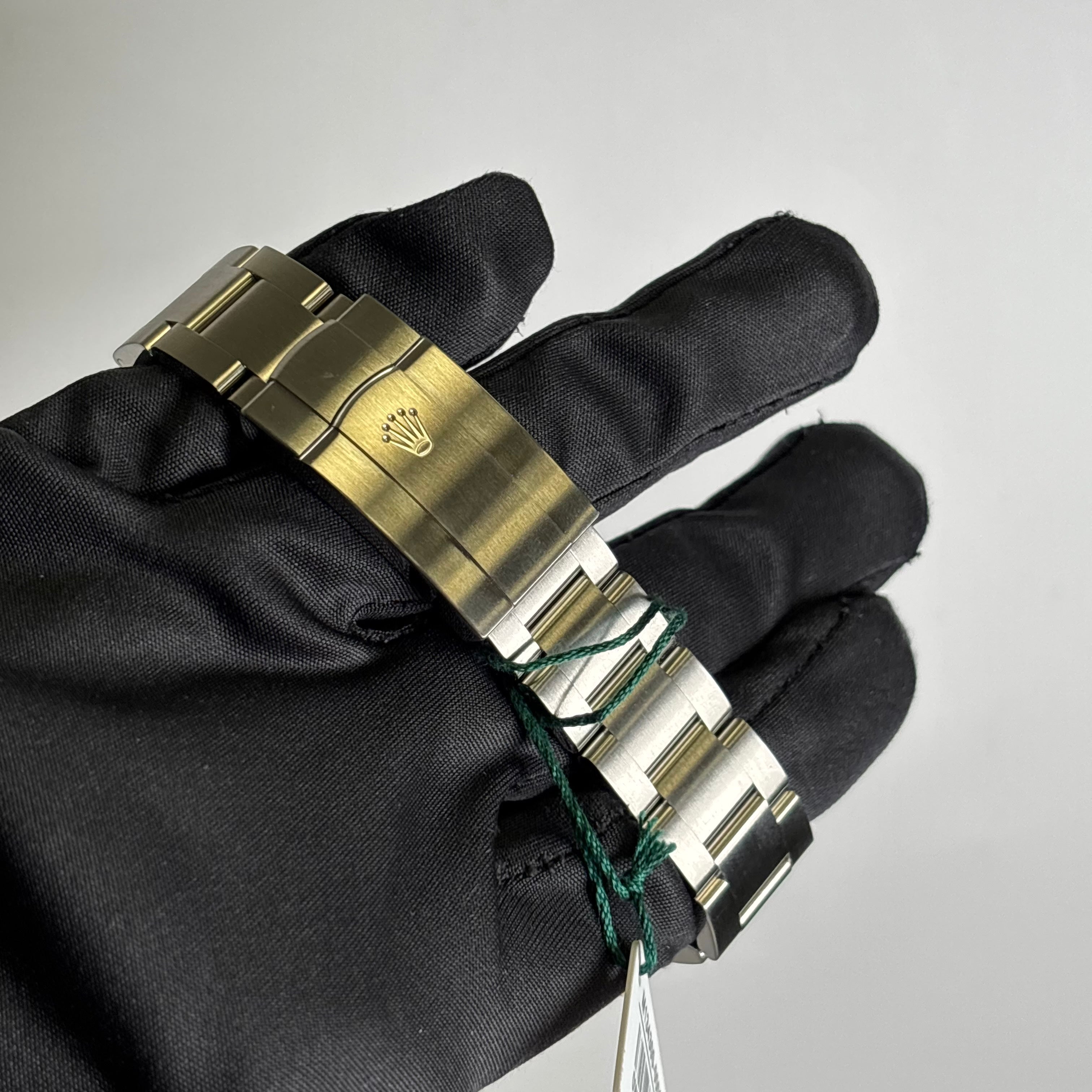 Rolex Oyster Perpetual 41mm Pistachio Dial Watch Ref# 134300 - Happy Jewelers Fine Jewelry Lifetime Warranty