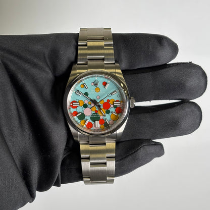 Rolex Oyster Perpetual 36mm Celebration Dial Watch Ref# 126000 - Happy Jewelers Fine Jewelry Lifetime Warranty