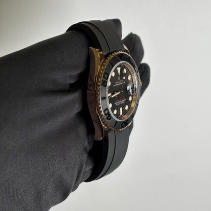 Rolex Yacht-Master 40mm Black Dial Watch Ref# 126655 - Happy Jewelers Fine Jewelry Lifetime Warranty