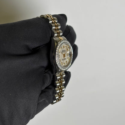 Rolex Datejust 26mm MOP Dial Watch Ref# 69173 - Happy Jewelers Fine Jewelry Lifetime Warranty