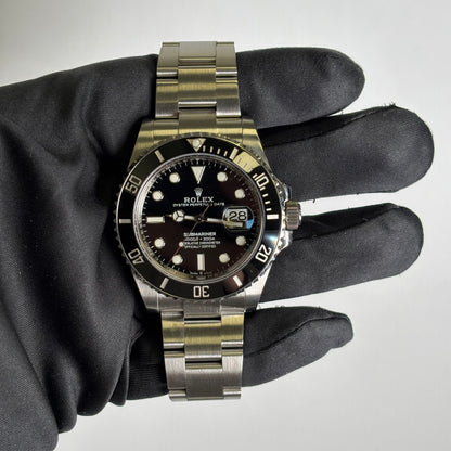 Rolex Submariner 41mm Black Dial Watch Ref# 126610LN - Happy Jewelers Fine Jewelry Lifetime Warranty
