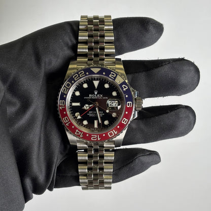 Rolex GMT-Master II 40mm Black Dial Watch Ref# 126710BLRO - Happy Jewelers Fine Jewelry Lifetime Warranty