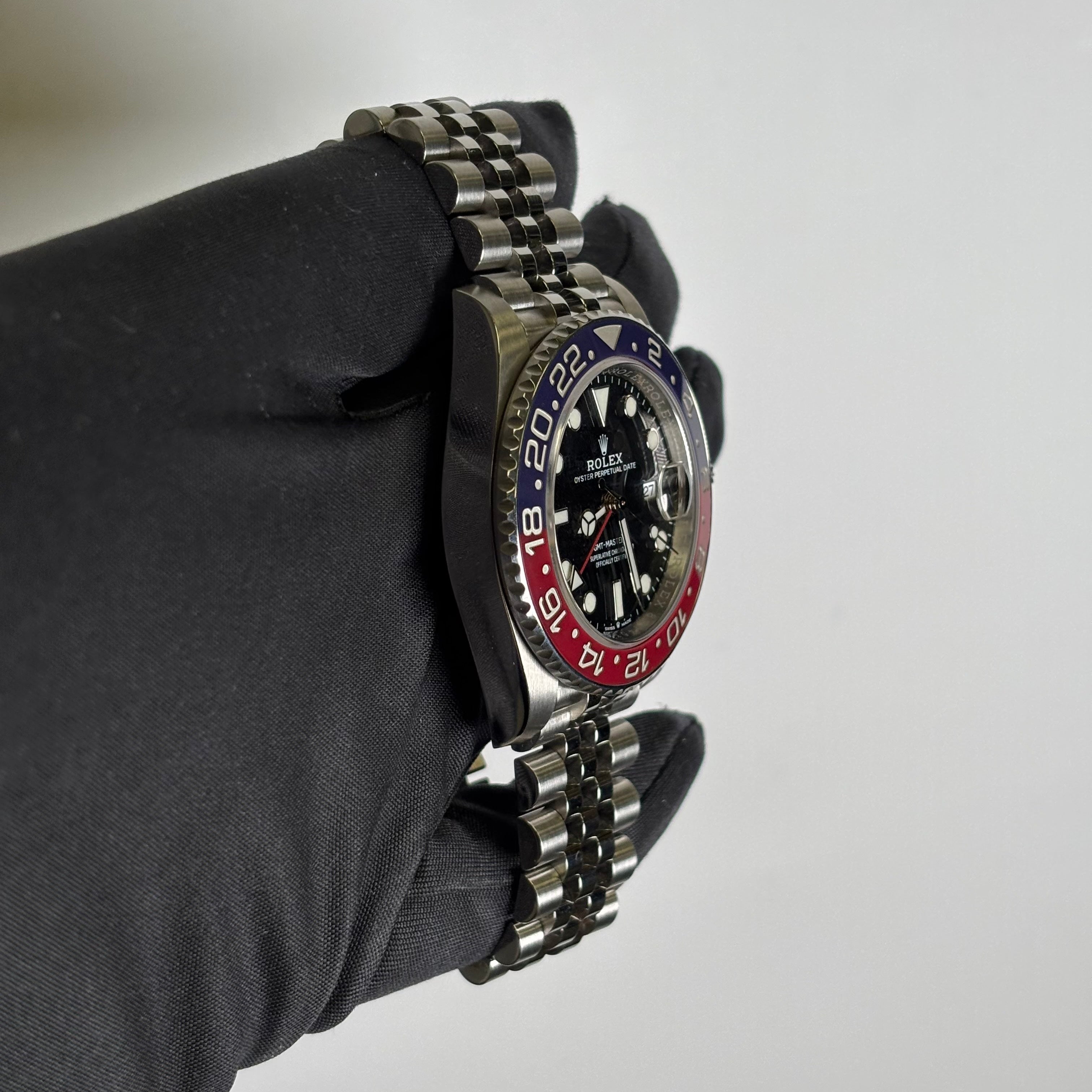 Rolex GMT-Master II 40mm Black Dial Watch Ref# 126710BLRO - Happy Jewelers Fine Jewelry Lifetime Warranty