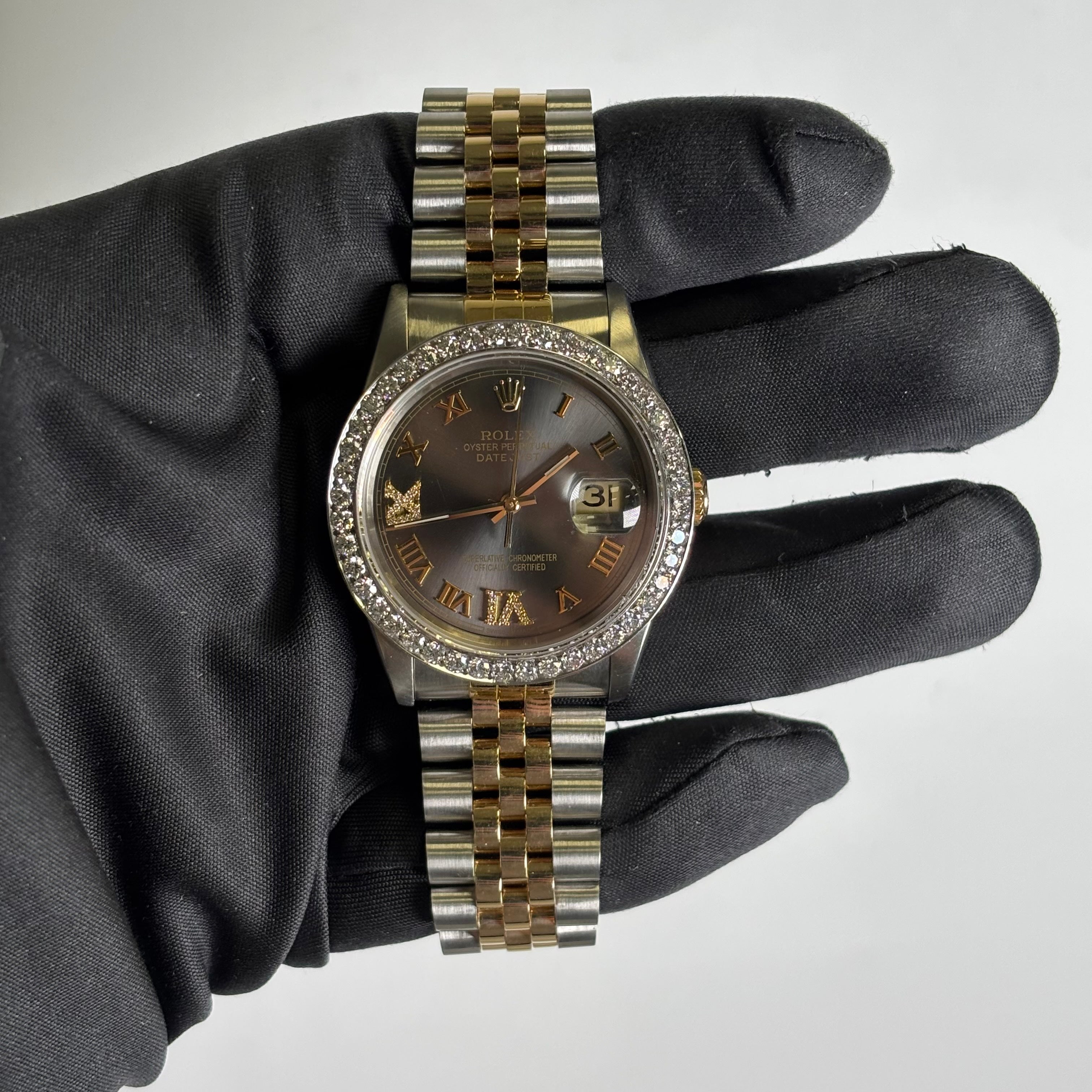 Rolex Datejust 36mm Rhodium Dial Watch Ref# 16233 - Happy Jewelers Fine Jewelry Lifetime Warranty