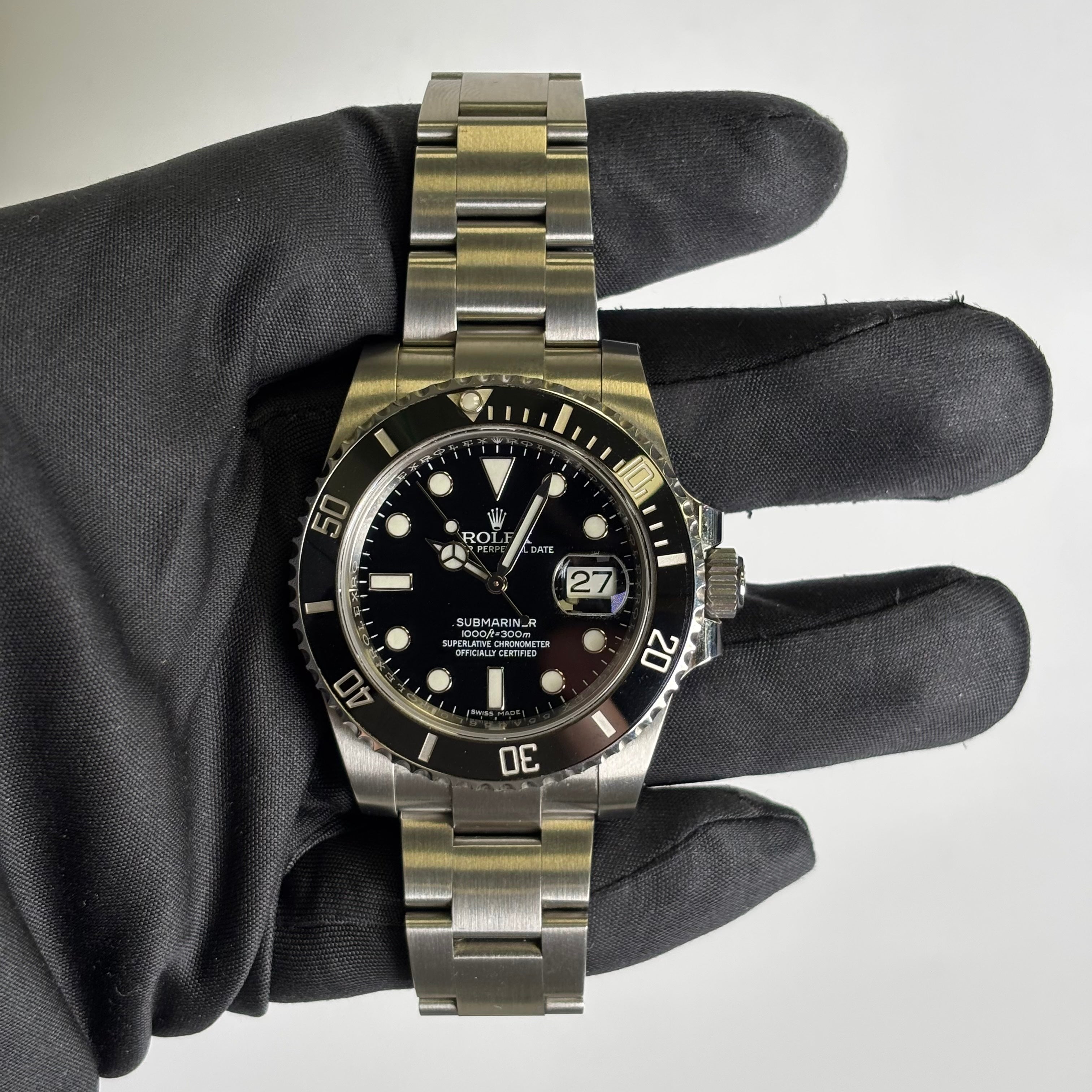 Rolex Submariner 40mm Black Dial Watch Ref# 116610LN - Happy Jewelers Fine Jewelry Lifetime Warranty